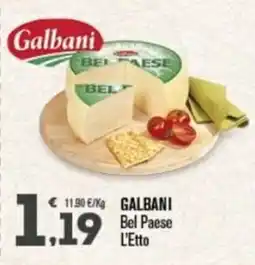 Punto é market Galbani Bel Paese offerta