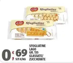 Vivo Supermercati Sfogliatine Lago offerta