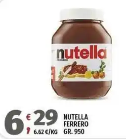 Vivo Supermercati Nutella Ferrero offerta