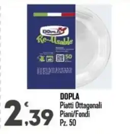 Punto é market DOPLA Piatti Ottagonali Piani/Fondi offerta