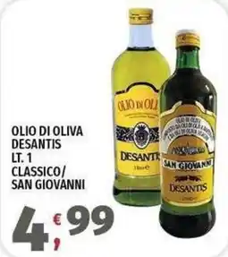 Vivo Supermercati Olio di oliva Desantis offerta