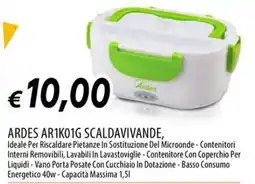 Galassia ARDES AR1K01G SCALDAVIVANDE offerta
