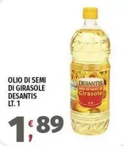 Vivo Supermercati Olio di semi di girasole Desantis offerta