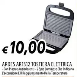 Galassia ARDES AR1S12 TOSTIERA ELETTRICA offerta