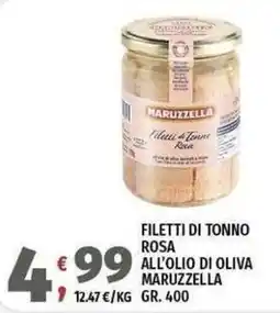 Vivo Supermercati Filetti di Tonno Rosa Maruzzella offerta
