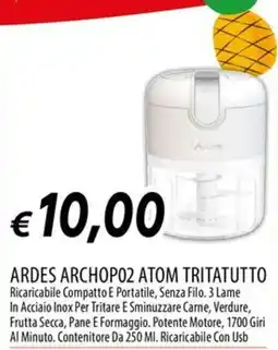Galassia ARDES ARCHPO02 ATOM TRITATUTTO offerta