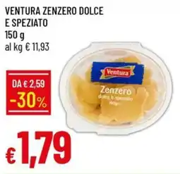 IperFamila Ventura Zenzero Dolce e Speziato offerta
