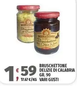 Vivo Supermercati Bruschettone Delizie di Calabria offerta