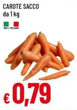 IperFamila CAROTE SACCO offerta