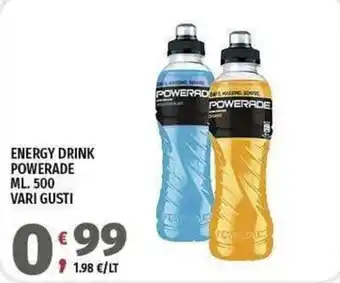 Vivo Supermercati ENERGY DRINK POWERADE offerta