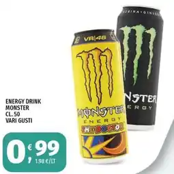 Vivo Supermercati ENERGY DRINK MONSTER offerta
