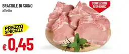 IperFamila Braciole di suino offerta