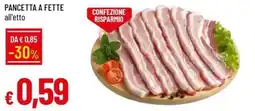 IperFamila Pancetta a fette offerta