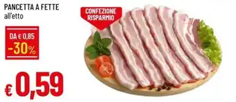 IperFamila Pancetta a fette offerta