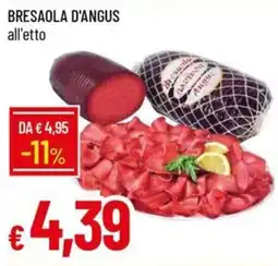 IperFamila Bresaola d'Angus offerta