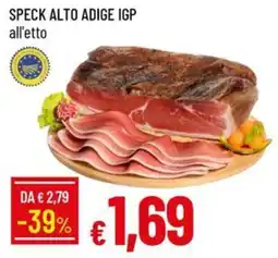 IperFamila SPECK ALTO ADIGE IGP offerta