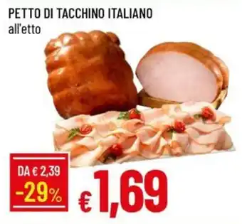 IperFamila PETTO DI TACCHINO ITALIANO offerta