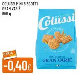 IperFamila Colussi Mini Biscotti Gran Varié offerta