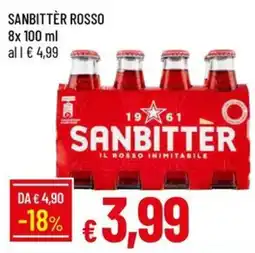 IperFamila SANBITTER ROSSO offerta
