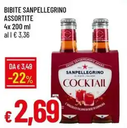 IperFamila Sanpellegrino Cocktail offerta