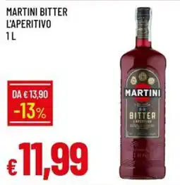IperFamila Martini Bitter L'Aperitivo offerta