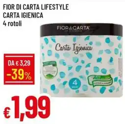 IperFamila Fior di Carta Lifestyle Carta Igieneica offerta