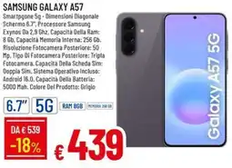 IperFamila Samsung Galaxy A57 offerta