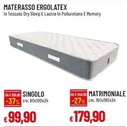 IperFamila Materasso Ergolatex offerta