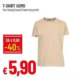 IperFamila T-SHIRT UOMO You Young Coveri offerta