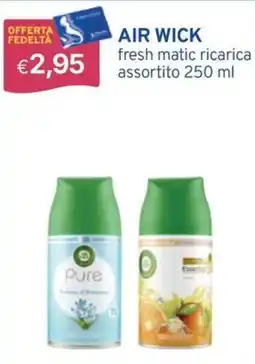 Sirene Blu AIR WICK fresh matic ricarica offerta