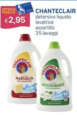 Sirene Blu CHANTECLAIR detergente liquido lavatrice assortito offerta