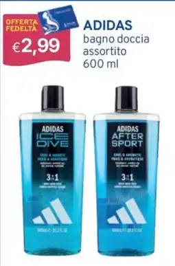 Sirene Blu ADIDAS bagno doccia assortito offerta