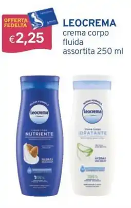 Sirene Blu LEOCREMA crema corpo fluida offerta