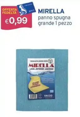 Sirene Blu Mirella panno spugna offerta