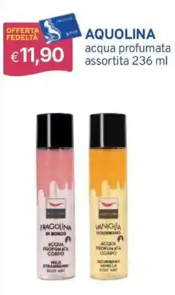 Sirene Blu AQUOLINA acqua profumata assortita offerta