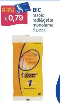 Sirene Blu BIC rasoi monolama offerta