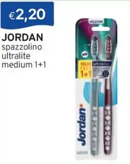 Sirene Blu Jordan spazzolino ultralite medium offerta