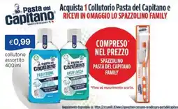 Sirene Blu Collutorio Pasta del Capitano offerta