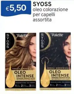 Sirene Blu SYOSS oleo colorazione per capelli assortita offerta