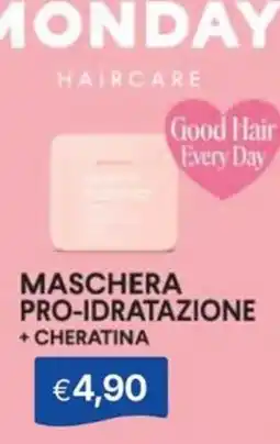 Sirene Blu MONDAY HAIRCARE MASCHERA PRO-IDRATAZIONE + CHERATINA offerta