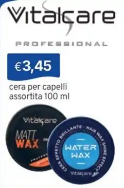 Sirene Blu Vitalcare cera per capelli offerta