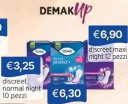 Sirene Blu TENA discreet normal night offerta