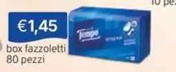 Sirene Blu fazzoletti Tempo offerta
