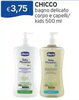 Sirene Blu CHICCO bagno delicato corpo e capelli/kids offerta