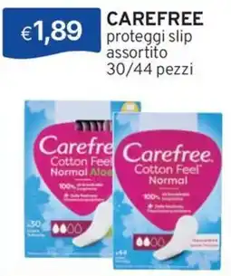 Sirene Blu Carefree proteggi slip offerta