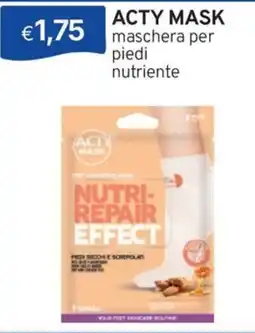 Sirene Blu ACTY MASK maschera per piedi nutriente offerta