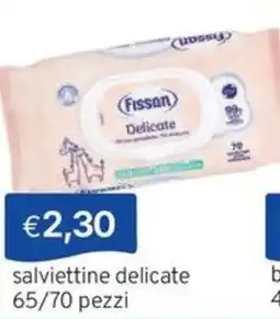 Sirene Blu salviettine delicate Fissan offerta