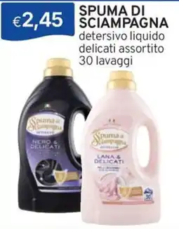 Sirene Blu SPUMA DI SCIAMPAGNA detergente liquido delicati assortito offerta