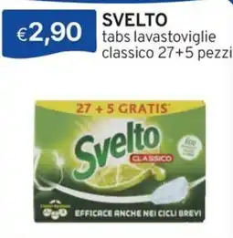 Sirene Blu Svelto tabs lavastoviglie classico offerta