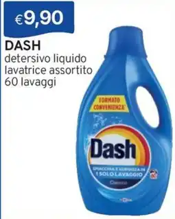 Sirene Blu DASH detersivo liquido lavatrice assortito offerta